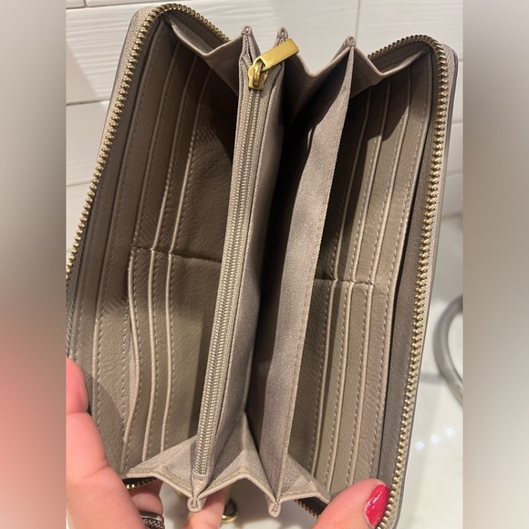 Fossil leather wallet - Picture 4 of 6